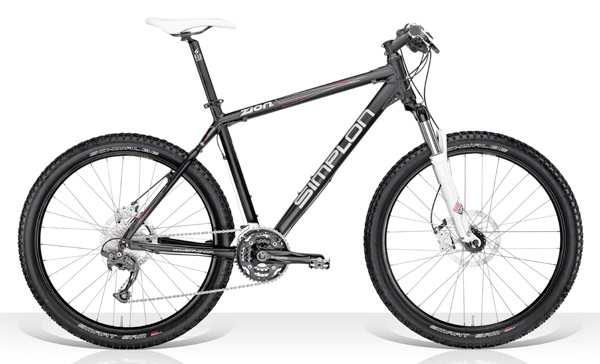 Simplon  Zion mattschwarz eloxiert